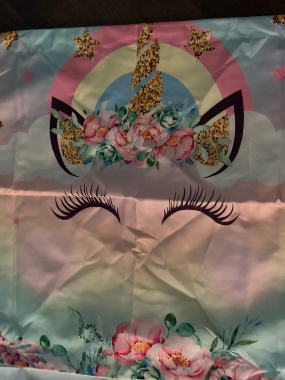 Unicorn Duvet Cover Bedding Set ~ Twin Set Duvet Cover w/ Zipper & 1 Pillowcase